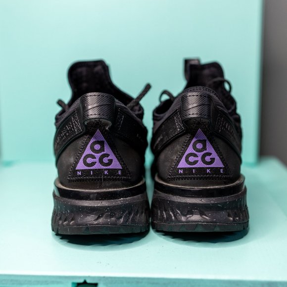 Nike ACG React Terra Gobe Black Space Purple M 10 - Picture 2 of 6